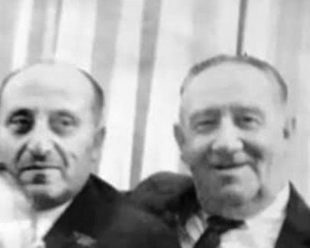 M. Charles Bakst sent us this photo of Dr. Cooperstein, left, with Lester Bakst.